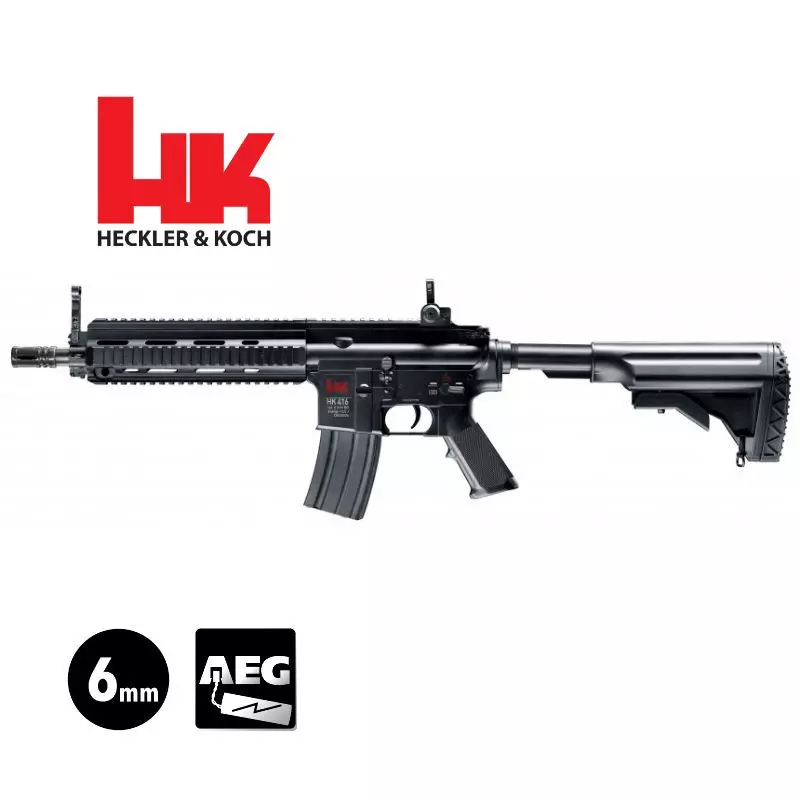 HECKLER & KOCH HK416 CQB AEG Black - 6 mm BB