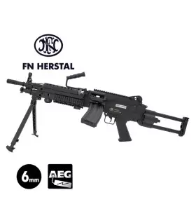 REPLIQUE AEG FN MINIMI M249 PARA Noir 1J