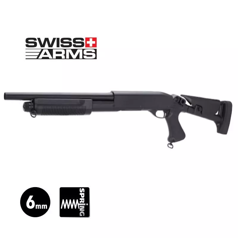 SWISS ARMS SHOT GUN METAL MOBILE STOCK