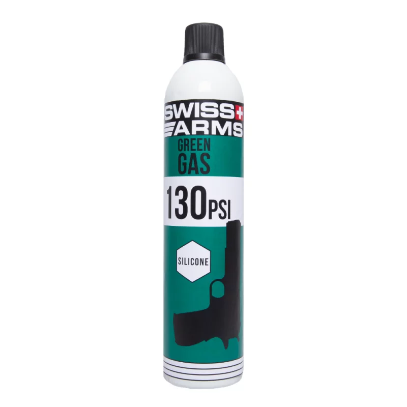 SWISS ARMS GAS BOTTLE 130 PSI Lubricated - 760ML