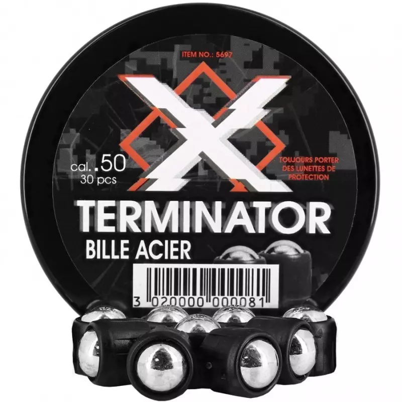 STEEL BULLETS X-TERMINATOR for HDR50 TR50 (x30)