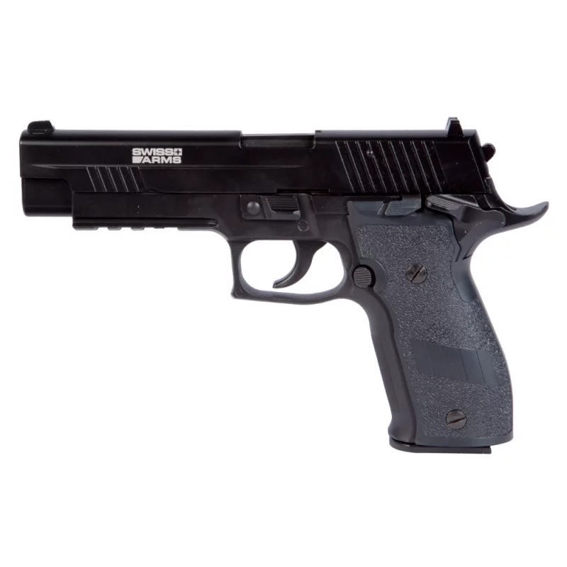 SWISS ARMS NAVY XXL AIRSOFT PISTOL Black - 6 mm BB - CO² 1J