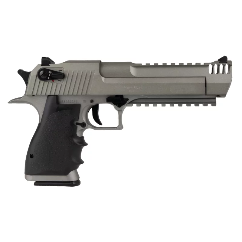 DESERT EAGLE L6 AIRSOFT PISTOL FULL AUTO Stainless - Blowback - 6 mm BB - CO²