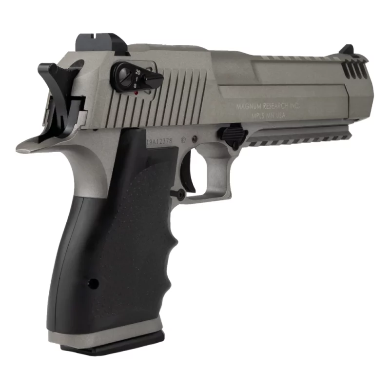 DESERT EAGLE L6 AIRSOFT PISTOL FULL AUTO Stainless - Blowback - 6 mm BB - CO²