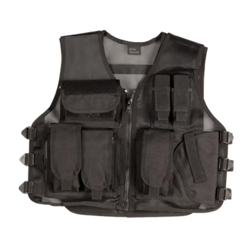 ASG RECON AIRSOFT TACTICAL VEST JACKET WITH HOLSTER - Wicked Store