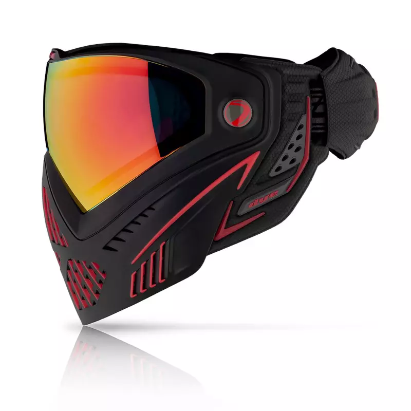DYE i5 THERMAL GOGGLE FIRE Black Red 2.0