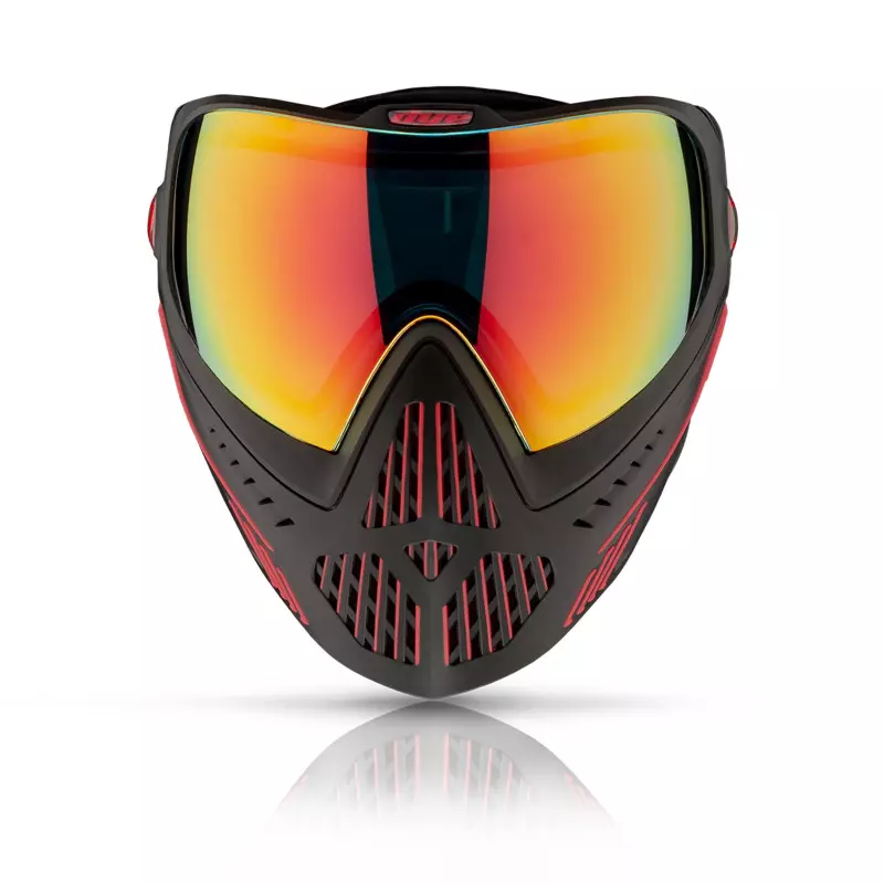 DYE i5 THERMAL GOGGLE FIRE Black Red 2.0