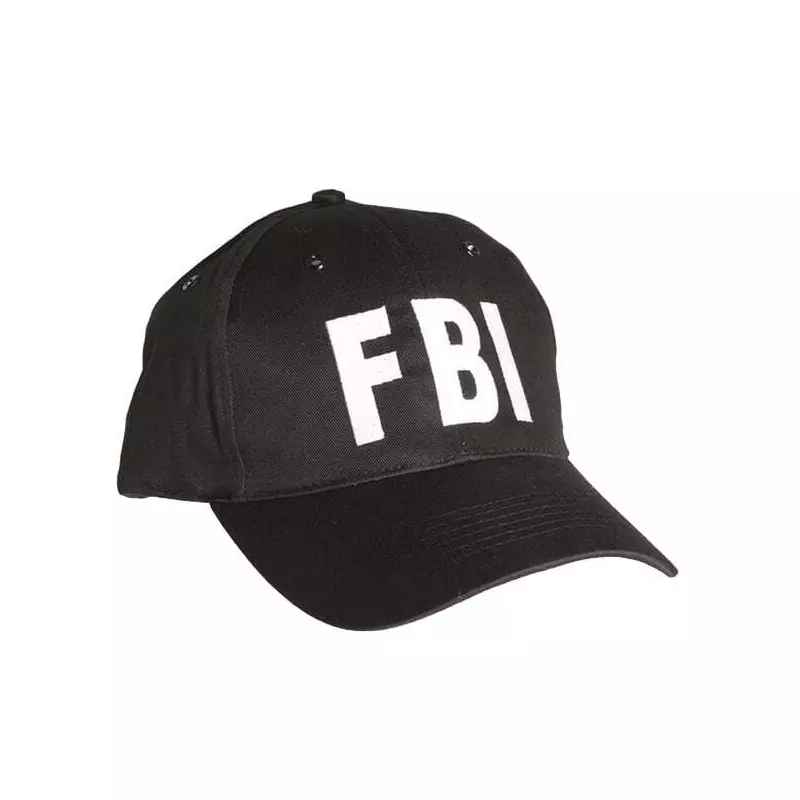 CASQUETTE NOIRE FBI