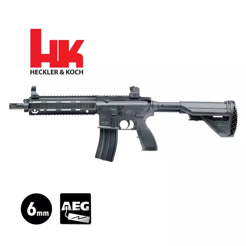 REPLIQUE AEG HECKLER & KOCH HK416 D Noir - 6 mm BB