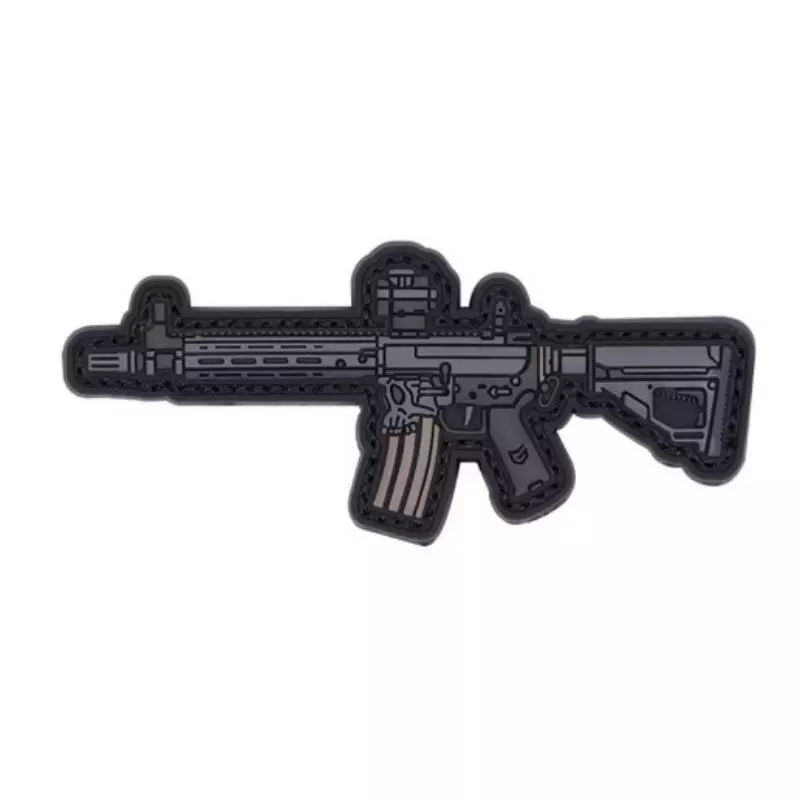 TACTICAL OPS GUN AR15 PATCH PVC