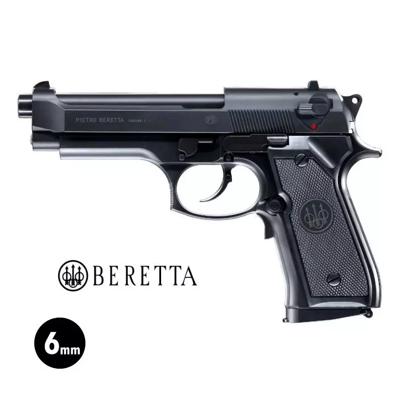 BERETTA M92 FS ELECTRIC FULL AUTO Black - 6 mm BB 0.5J