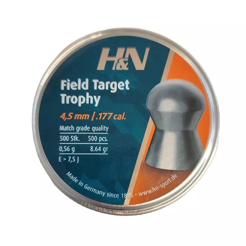 H&N FIELD TARGET TROPHY PELLETS 4.5mm x500
