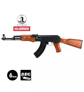 KALASHNIKOV AK 47 AEG metal/wood 550BBs 6mm 1.2J