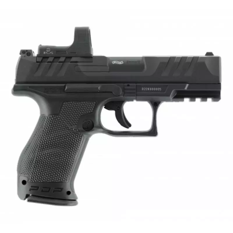 WALTHER PDP COMPACT 4" AIRSOFT PISTOL COMBO RDS 8 - 6 mm BB CO2