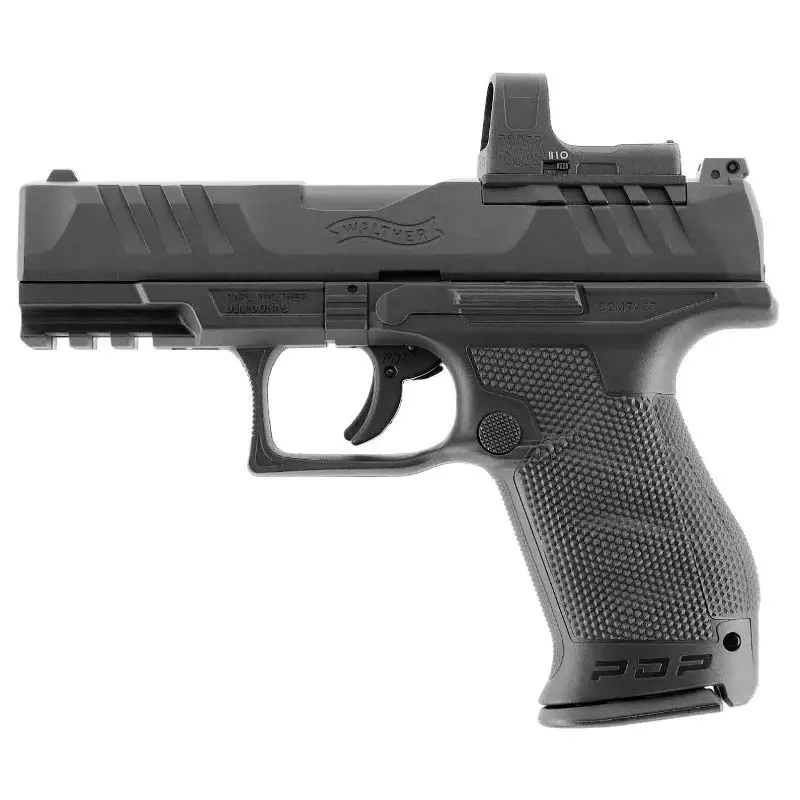WALTHER PDP COMPACT COMBO PISTOL 4" with RDS 8 SCOPE - 4.5mm BB CO²