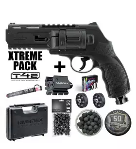 T4E TR50 Gen2 DEFENCE REVOLVER XTREME PACK - Cal .50 - 13 Joules