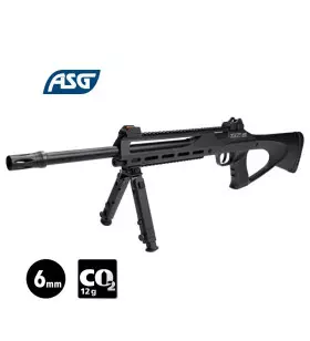 ASG TAC 6 AIRSOFT RIFLE Black - CO2 - 6mm BB 1.8J