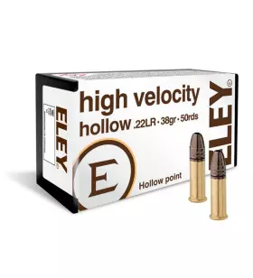 CARTOUCHES ELEY HIGH VELOCITY HOLLOW - 22LR (BOITE DE 50)