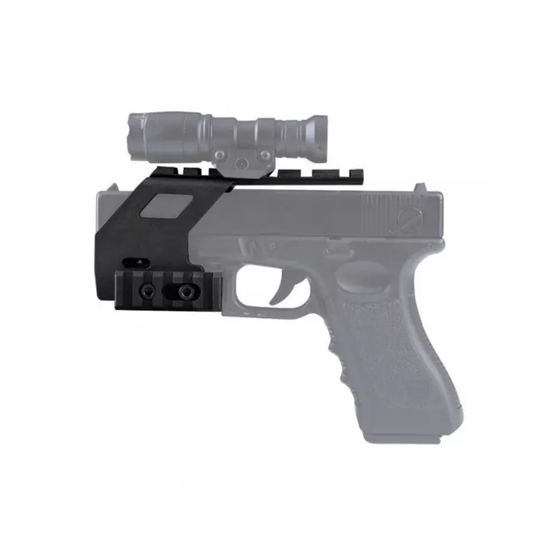 HABILLAGE AVEC RAIL PICATINNY POUR GLOCK