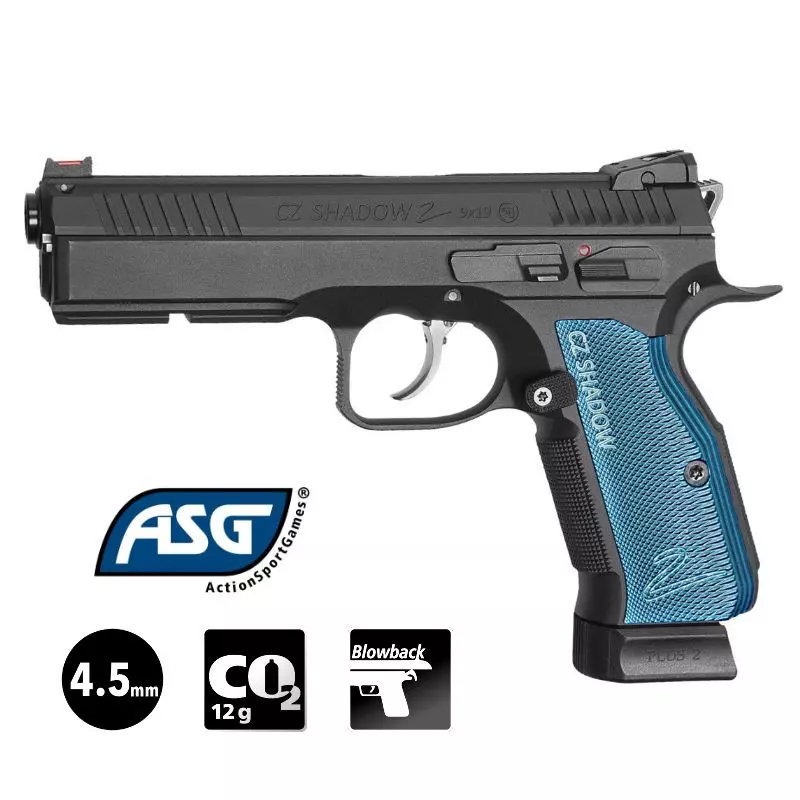 PISTOLET ASG CZ SHADOW 2 - 4.5mm BBs - CO²