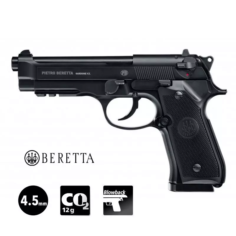 BERETTA M92 A1 Full Auto AIRGUN PISTOL - 4.5mm BBs CO²