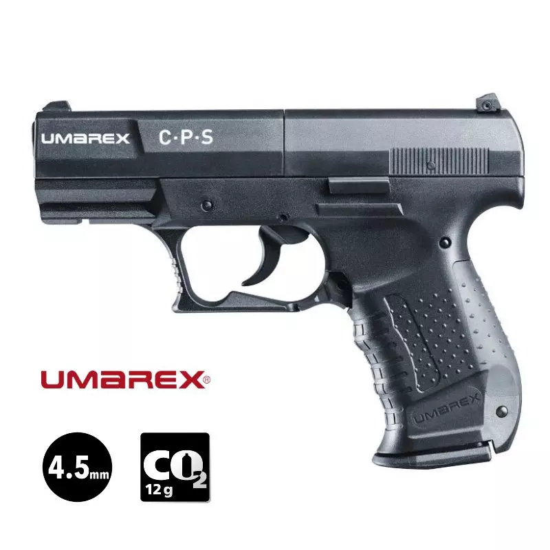 UMAREX CPS AIRGUN PISTOL Black - 4.5mm BB - CO²