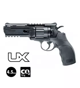 UX TORNADO AIRGUN REVOLVER Black - 4.5mm BB - CO²