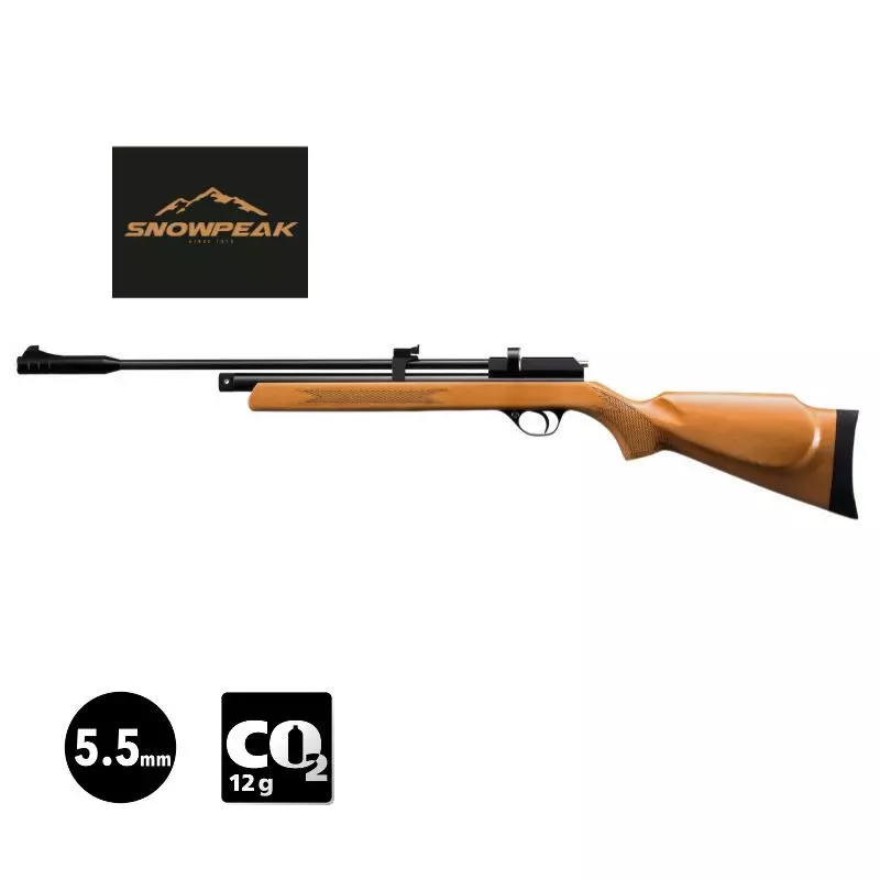 SNOWPEAK CR600W CO2 RIFLE - Pellets 5.5mm / 13J