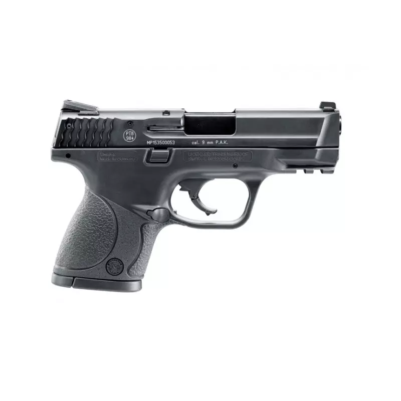 PISTOLET A BLANC SWITH&WESSON M&P9C Noir - 9MM PAK