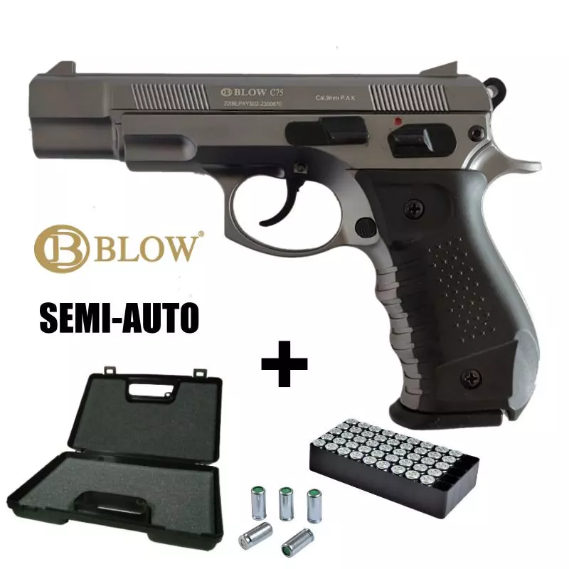 PISTOLET A BLANC BLOW C75 - 9MM PAK