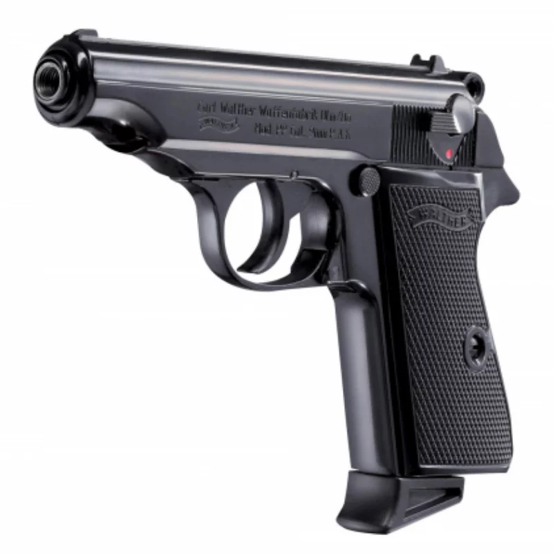 BLANK PISTOL WALTHER PP Black 9MM PAK