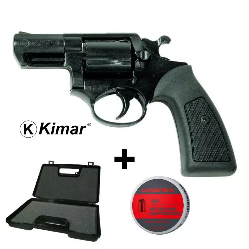 BLANK PISTOL KIMAR COMPETITIVE Black 9MM RK