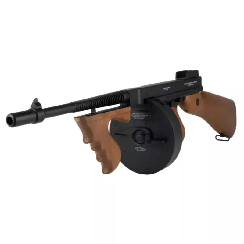 THOMPSON M1928 DRUM AEB AIRSOFT 450BBs 1J