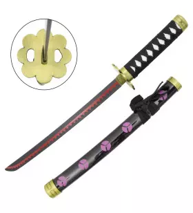 MINI KATANA DECO LAME ACIER MOTIF ONE PIECE ZS511-MINI