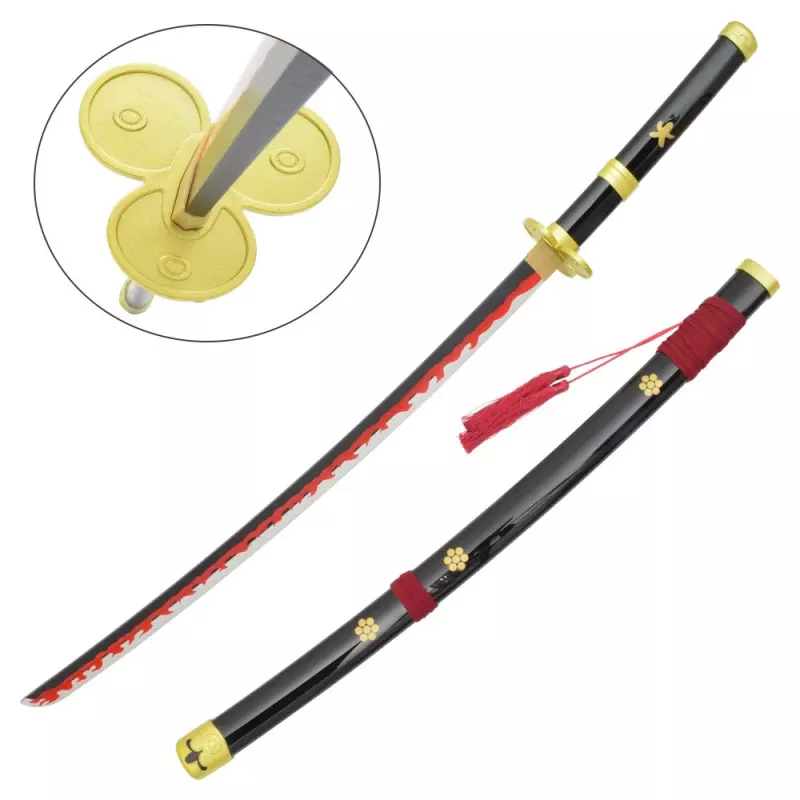 KATANA COSPLAY BAMBOO BLADE ONE PIECE ENMA ZS661B-WOOD