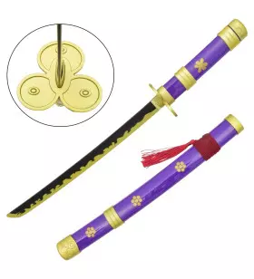 MINI KATANA DECO LAME ACIER MOTIF ONE PIECE ZS661V-MINI