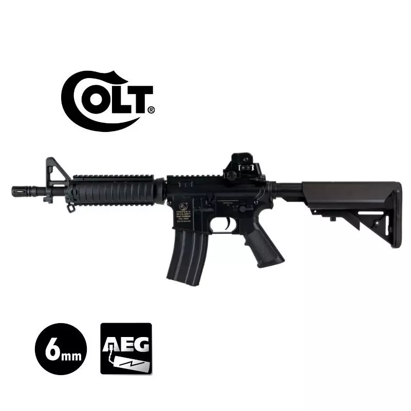 COLT CQB AEG Black 350BBs 6mm 1.2J