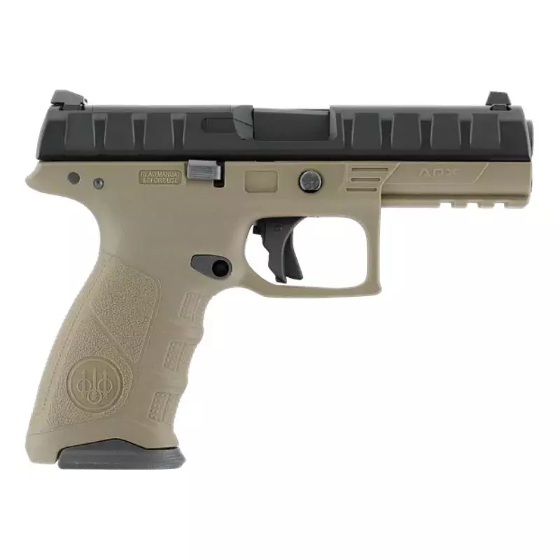 BERETTA APX RDO AIRSOFT PISTOL FDE Tan - Blowback - 6mm BB - Gas