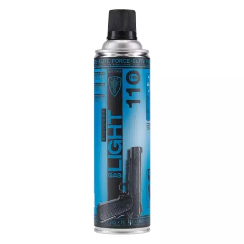 ELITE FORCE GAS BOTTLE 110 PSI Lubricated - 450ML