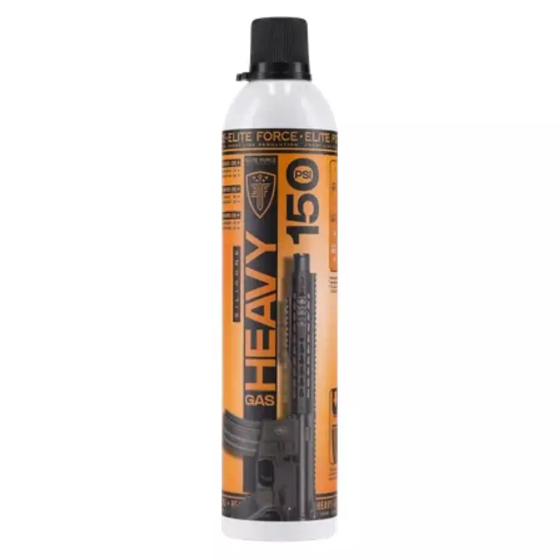 ELITE FORCE GAS BOTTLE 150 PSI Lubricated - 560ML