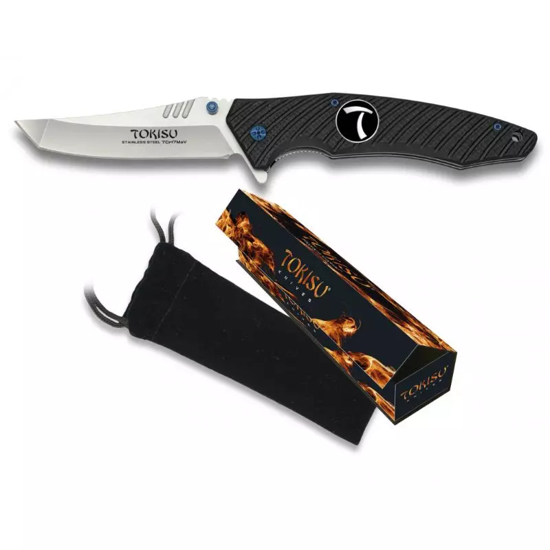 TOKISU FOLDING KNIFE G10 BLADE 9.5CM