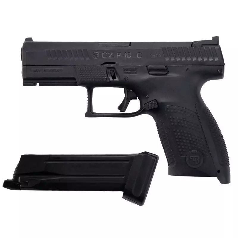 CZ P-10C AIRSOFT PISTOL Black - Blowback - 6 mm BB - CO²