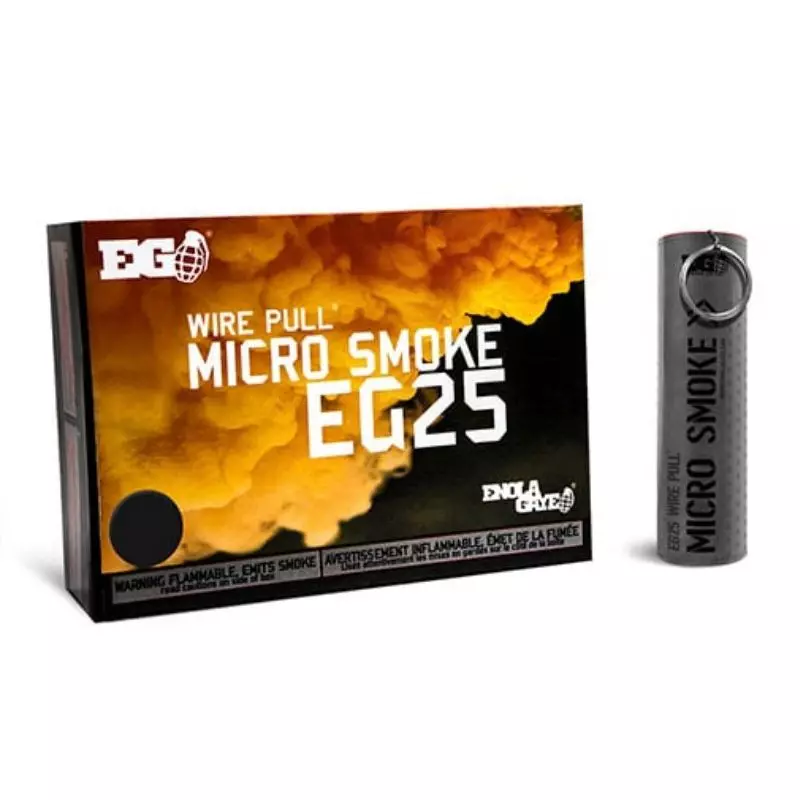 EG25 WIRE PULL MICRO SMOKE GRENADE