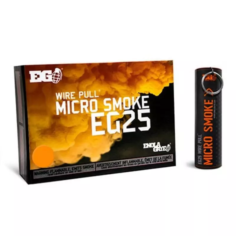 EG25 WIRE PULL MICRO SMOKE GRENADE