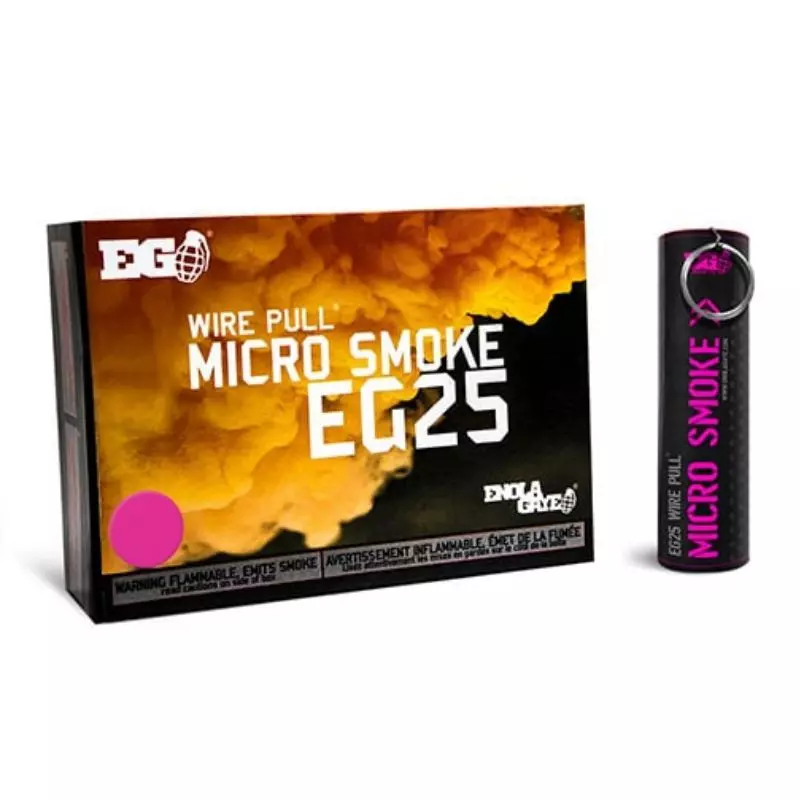 EG25 WIRE PULL MICRO SMOKE GRENADE