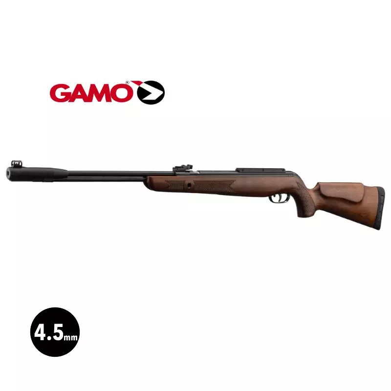 CARABINE AIR COMPRIME GAMO CFX ROYAL BOIS CANON FIXE - Plombs 4.5mm / 19.9 J