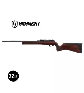 CARABINE HAMMERLI ARMS FORCE B1 CAL 22LR 10 COUPS - 20''