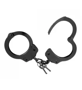 CLOVX HANDCUFFS STEEL BLACK