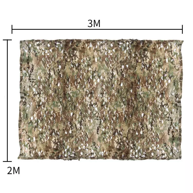 CAMOUFLAGE NET 2m X 3m MULTICAM