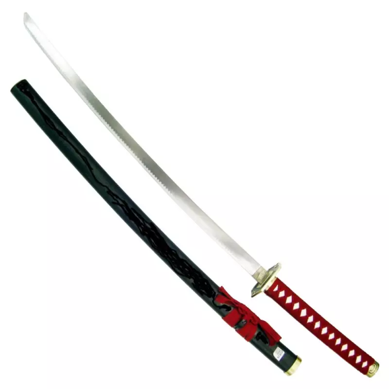 KATANA DECO STEEL BLADE BLEACH PATTERN ZS516